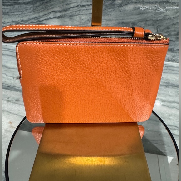 COACH Corner Zip Wristlet With Coach Stripe - Picture 2 of 7